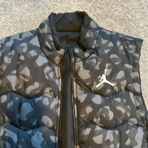 Jordan Jackets Coats Black Camo Nike Air Jordan Reversible Vest Mens Size Xl Poshmark